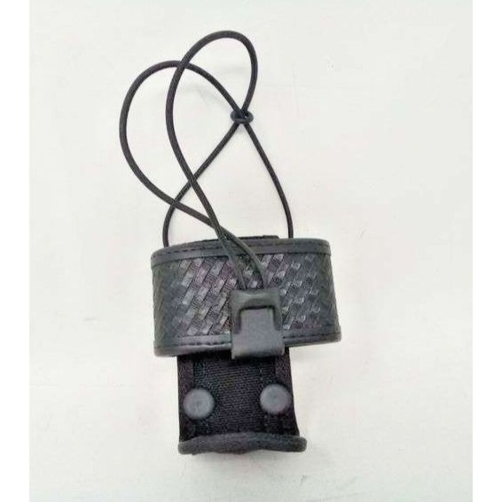 TUFF PRODUCTS  Ballistic NYLON/Leather Universal Radio Holder -Fits most radios